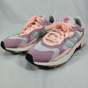 Adidas Tresc Run J “Multi-Color” Used Good Size 7 EF7640 Boost Sneaker